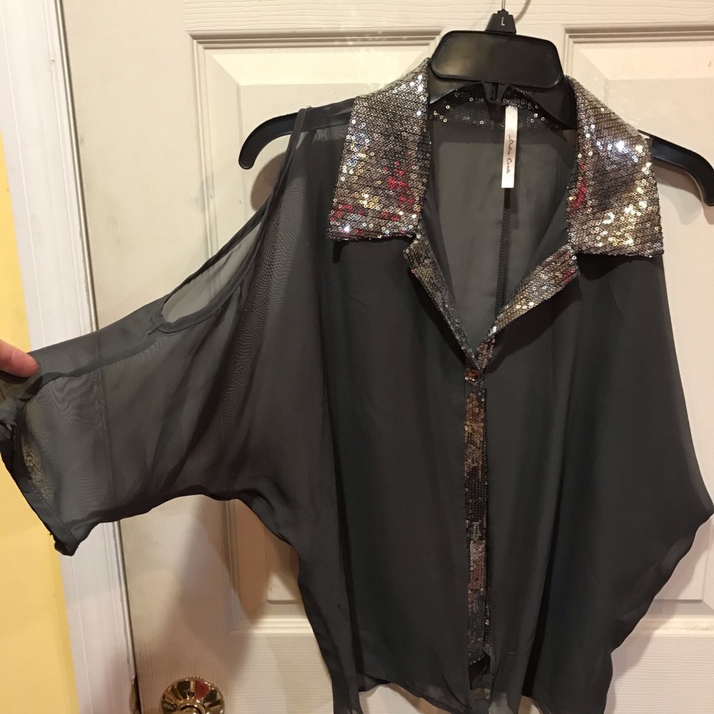 Size medium button down blouse